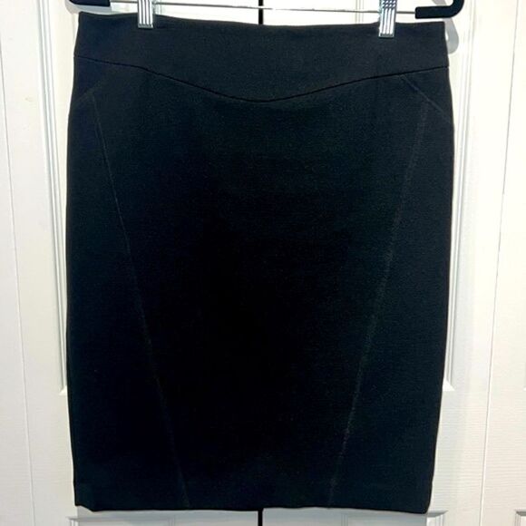 Melanie Lyne‎ Black Knee Length Skirt Size 10 - Picture 1 of 10